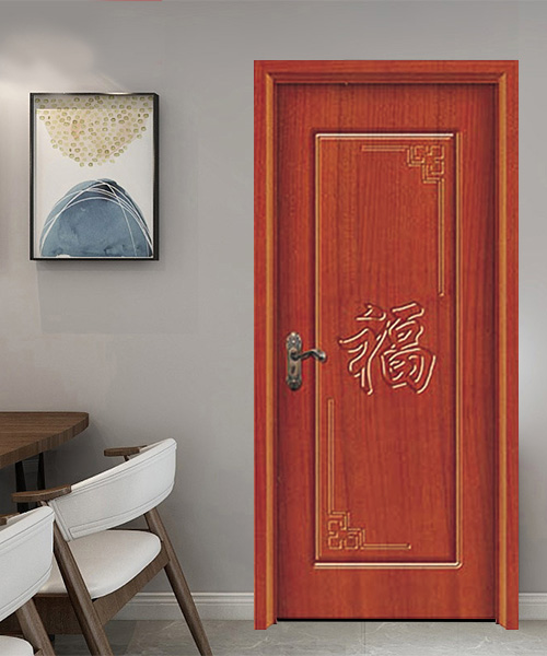 烤漆齒接橡木門(mén)定制實(shí)木別墅大門(mén)入戶(hù)門(mén)防盜